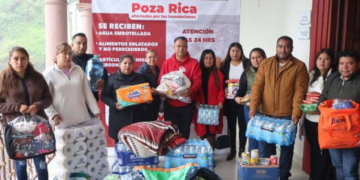 Xiutetelco habilita centro de acopio para apoyar a Poza Rica y la Sierra Norte, afectadas por lluvias